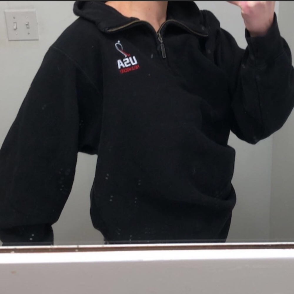 Large usa field hockey women’s quarter zip